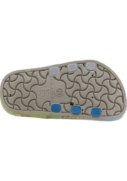 11364 Günlük Plaj Havuz Banyo Erkek Çocuk Terlik Turkuaz indirimleri