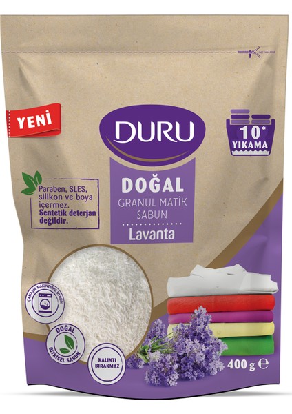 Granül Matik Sabun Lavanta 400 gr