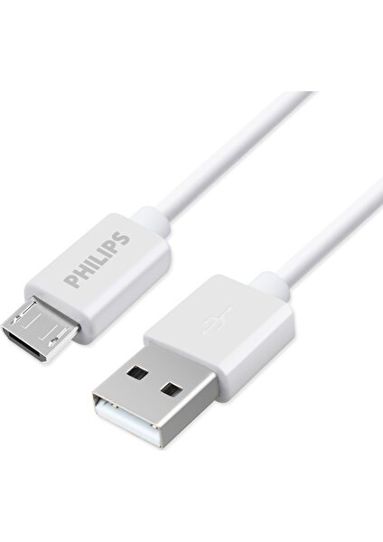 SWR2101/93 Micro USB Hızlı Şarj ve Data Kablosu Beyaz 1 Metre