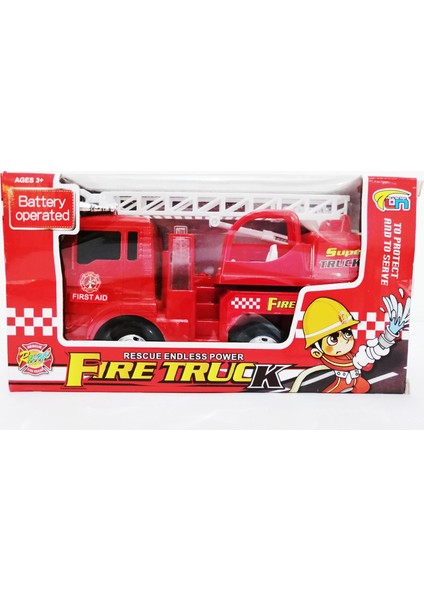 Fire Truck Işıklı Müzikli Büyük Boy İtfaiye