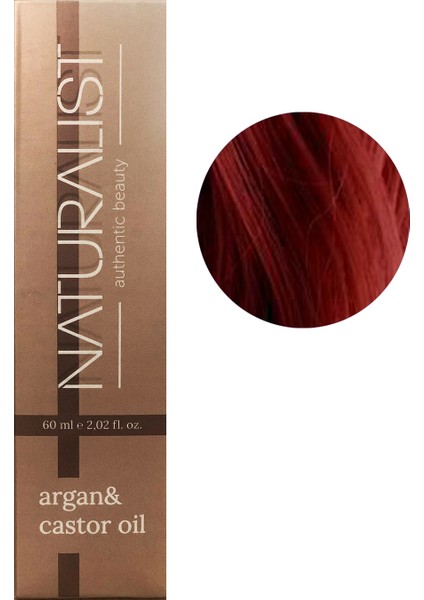 Naturalist Kalıcı Saç Boyası 60 ml - 5.66 Şarap Kızılı