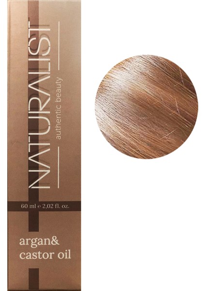 Naturalist Kalıcı Saç Boyası 60 ml - 8.35 Karamel Kahve