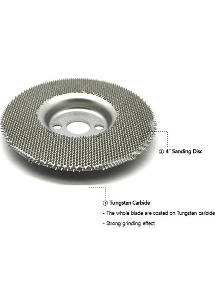 MP21-17-22 Sanding Disc 100 mm Ahşap Törpü Zımpara