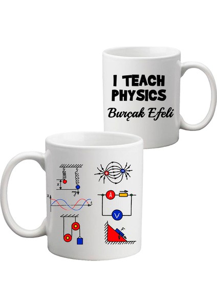 Fizik Öğretmenine Öğretmenler Günü Hediyesi Kupa Bardak