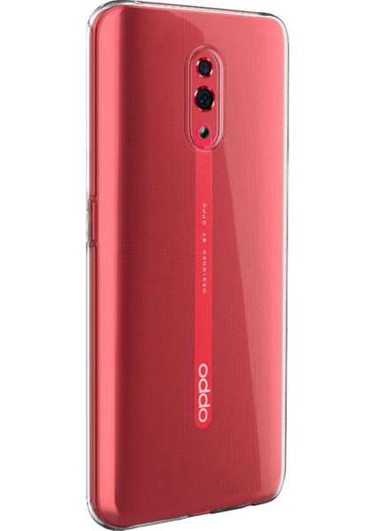 Oppo Reno Kılıf Transparent Soft Beyaz