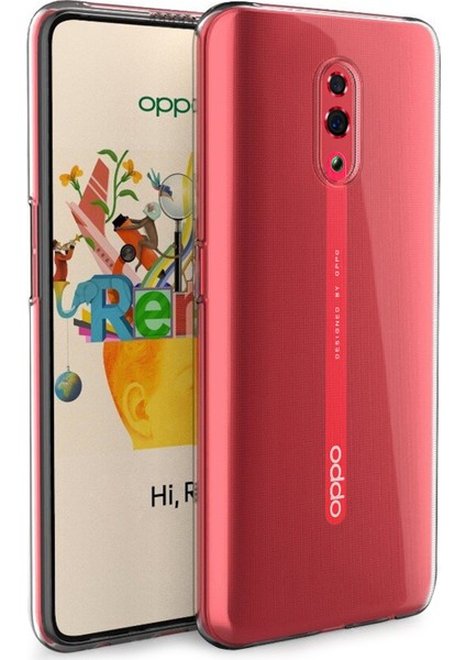 Oppo Reno Kılıf Transparent Soft Beyaz fiyatları