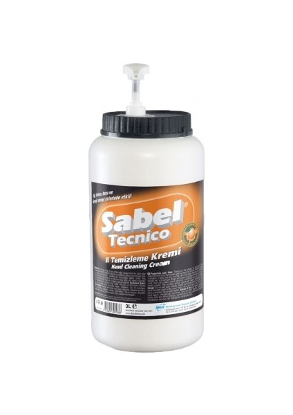 Tecnıco Sanayi Tipi El Temizleme Kremi (Ekonomik) 3 Lt