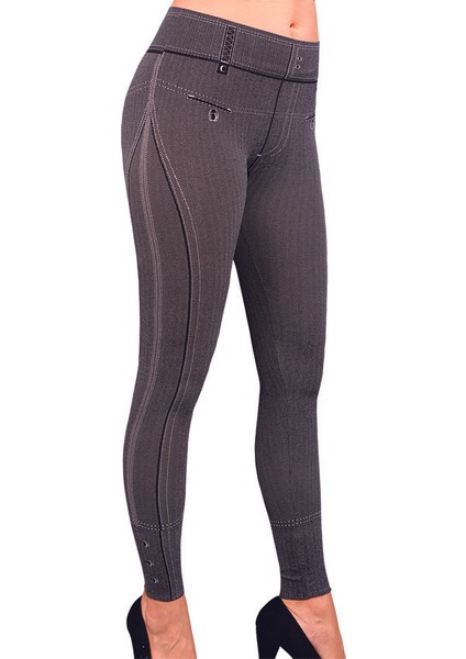 Black White Microgrid Seamless Pantolon Tayt fiyatları