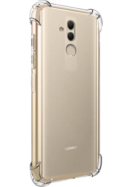 Huawei Mate 20 Lite Shock Absorbing Kılıf Şeffaf