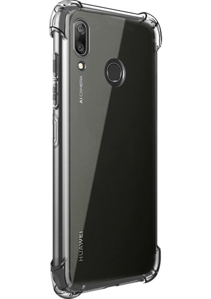 Huawei Y7 2019 Shock Absorbing Kılıf Şeffaf