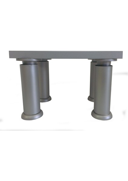 Ergonomik Ekran Yükseltici Monitor Stand Parlak Gümüş Gri 17 cm fiyatları