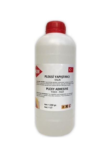 Pleksi Yapıştırıcısı Kloroform 1lt - 1350GR - Kalın