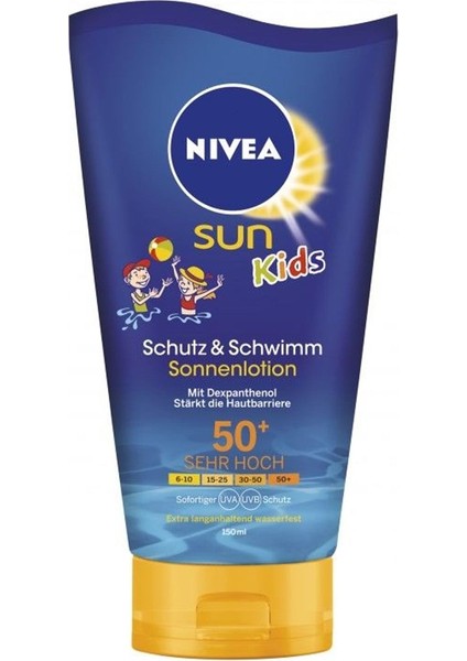 Sun Kids Güneş Koruyucu Süt SPF50+ 150 ml