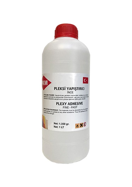 Pleksi Yapıştırıcısı Kloroform 1 lt 1350 gr - İnce