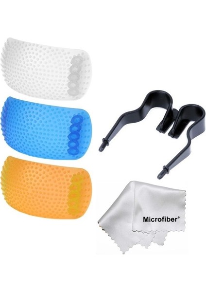 Dahili Flaş Flash Pop Up 3 In 1 Diffuser Yumuşatıcı - Canon 100D 200D 1000D 1100D 1200D