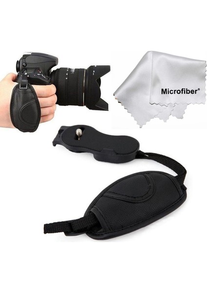 Hand Grip Strap Elcik Deri - Nikon D7000 D7100 D7200 D7500