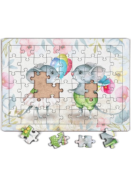 Sürpriz Ahşap Puzzle 54 Parça (Lıv-25)