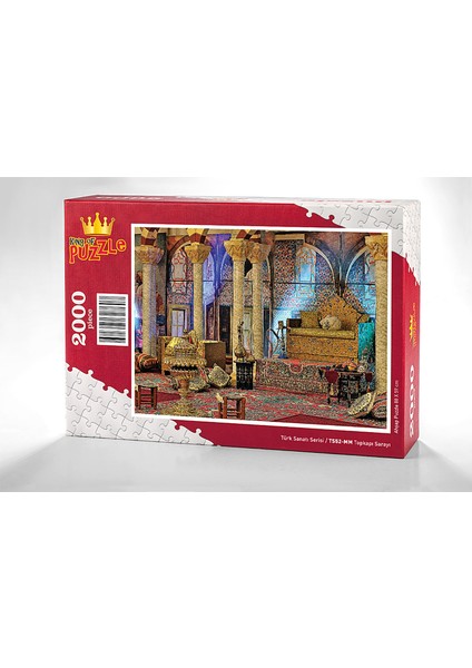 Topkapı Sarayı Ahşap Puzzle 2000 Parça (TS52-MM)