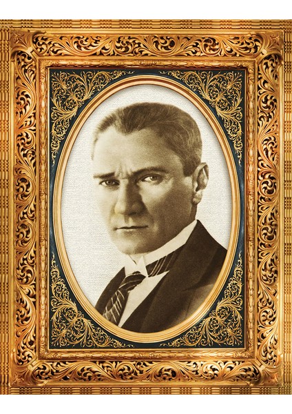 King Of Puzzle Atatürk Portre Ahşap Puzzle 3000 Parça (TR78-MMM)