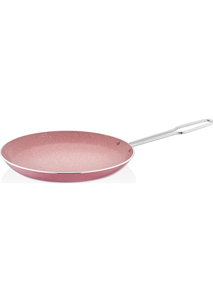 Elmas Granit Krep Tava 26 Cm - Pembe