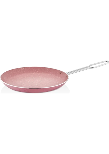 Polo Shef Elmas Granit Krep Tava 26 Cm - Pembe