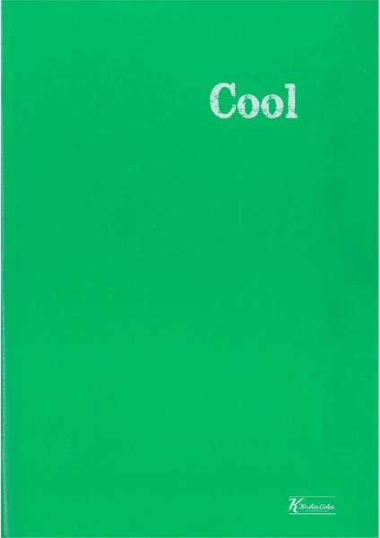 A4 Defter 40 Yp Kareli Pp Kp.Dikişli Cool Yeşil