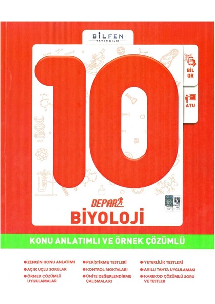 10. Sınıf Biyoloji Depar Konu Anlatımlı 2019