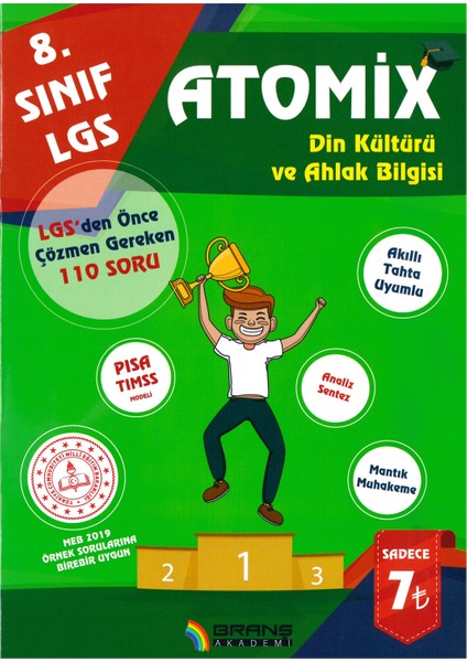 Branş Akademi 8.Sınıf Lgs Atomix Din Kültürü 11 Deneme 2019