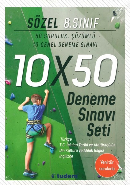 8. Sınıf Sözel 10X50 Deneme Sınavı Seti