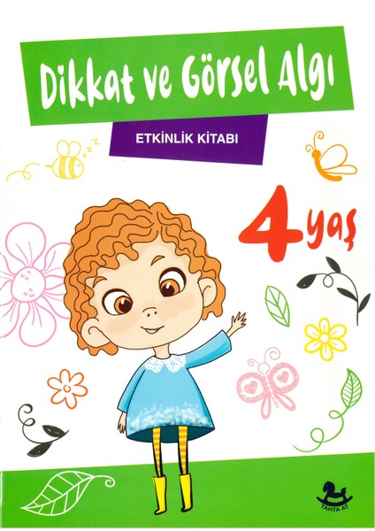 Dikkat Ve Görsel Algı Etkinlik Kitabı  4+Yaş