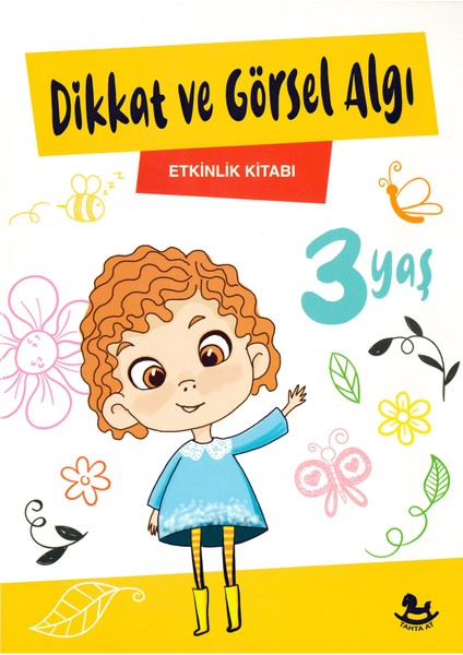 Dikkat Ve Görsel Algı Etkinlik Kitabı  3+Yaş