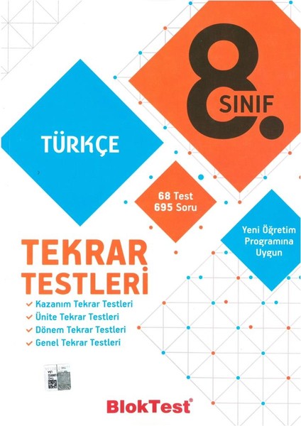 Bloktest 8. Sınıf Türkçe Tekrar Testleri 2019