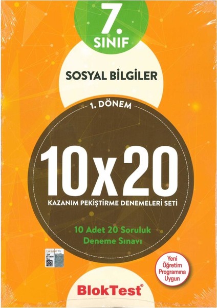 Tudem Yayınları 7. Sınıf Sosyal Bilgiler 10X20 Deneme 2019