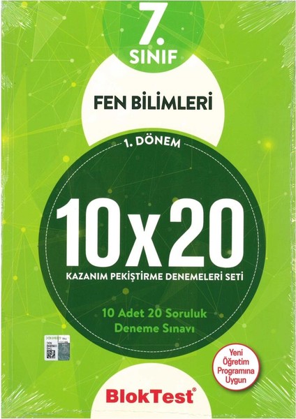 Tudem Yayınları 7. Sınıf Fen Bilimleri 10X20 Kap Deneme.(1.Deneme) 2019