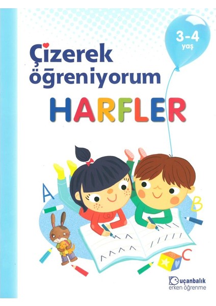 Tudem Uçanbalık Çizerek Öğreniyorum Harfler 3-4 Yaş