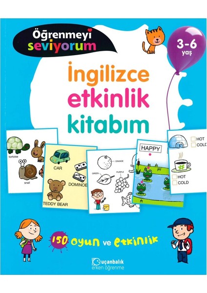 Tudem Uçanbalık Öğrenmeyi Seviyorum- İngilizce Etk.Kitabım 3-6 Yaş 2019