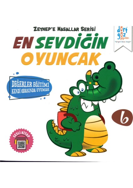 Dörtgöz Yayınları Zeynep'E Masallar Serisi 6- En Sevdigin