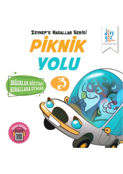 Dörtgöz Yayınları Zeynep'E Masallar Serisi 3- Piknik Yolu