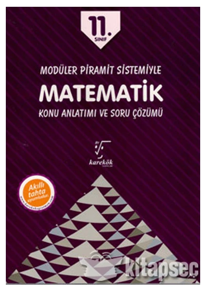 Karekök Yayıncılık 11. Sınıf Matematik Konu Anlatım