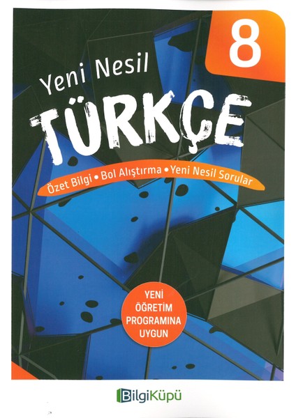 Bilgi Küpü 8. Sınıf Türkçe Yeni Nesil Sorular 2019