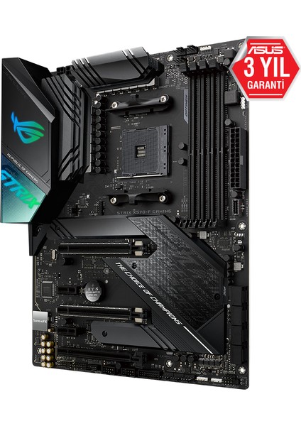 ROG Strix X570-F Gaming Amd X570 DDR4 4400 MHz (OC) Am4 Atx Anakart