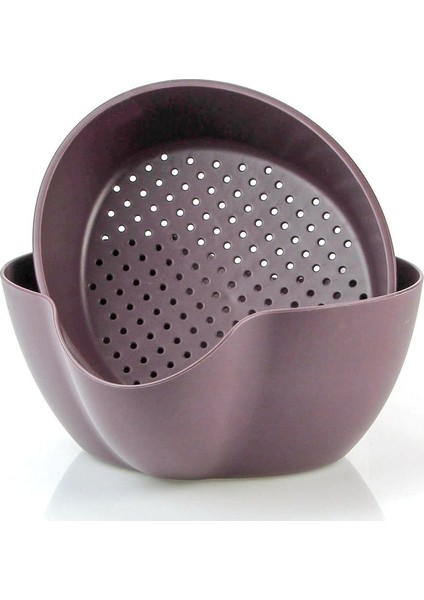 house Çok Amaçlı Hazneli Süzgeç-Mürdüm