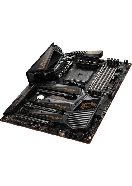 MEG X570 ACE AM4 DDR4 4600 mhz (OC) 3 x M.2 USB 3.2 WIFI 2X LAN RGB ATX Anakart