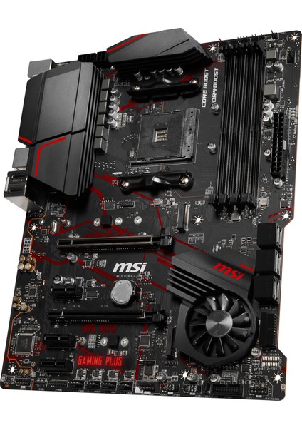 MPG X570 Gaming Plus AM4 DDR4 4400 mhz (OC) 2x M.2 USB 3.2 HDMI RGB ATX Anakart