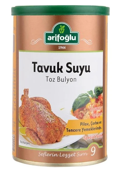 Tavuk Suyu Toz Bulyon 250 gr Teneke