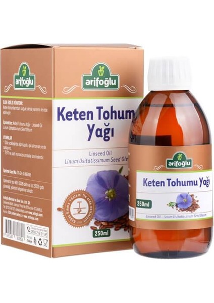 Keten Tohumu Yağı 250ml