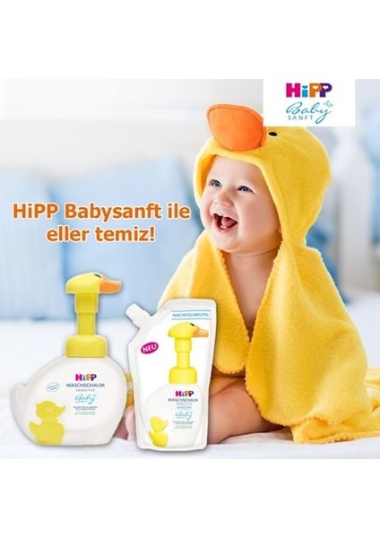 Babysanft Bebek El ve Yüz Yıkama Köpüğü ve Yedek Poşet 250 gr