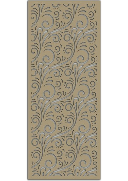 Liar Ahşap Seperatör (Paravan) - KSP-13 - (10 mm) - (69 cm x 139 cm) - (Ham)