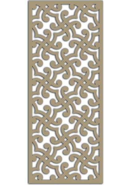 Liar Ahşap Seperatör (Paravan) - KSP-19 - (10 mm) - (69 cm x 139 cm) - (Ham)