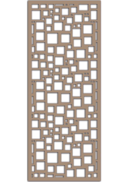 Liar Ahşap Seperatör (Paravan) - KSP-20 - (10 mm) - (69 cm x 139 cm) - (Ham)